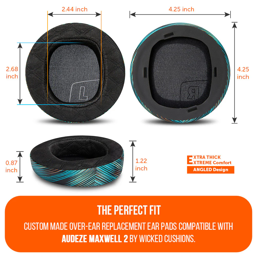 Audeze Maxwell 2 Earpad, Headband & Speaker Plate Upgrade Kit – WC Mod Kit Maxwell 2 - Image 20