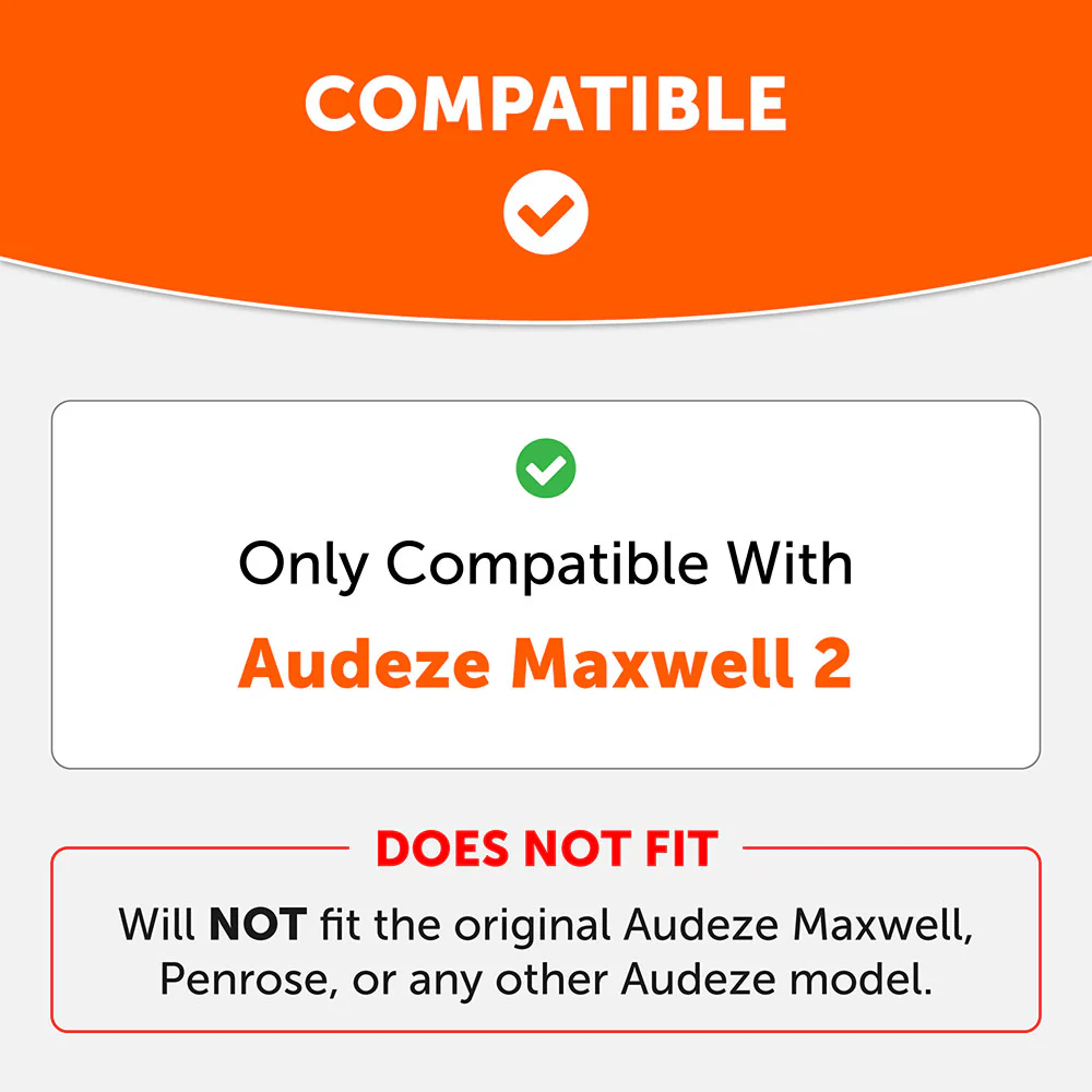 Audeze Maxwell 2 Earpad, Headband & Speaker Plate Upgrade Kit – WC Mod Kit Maxwell 2 - Image 41