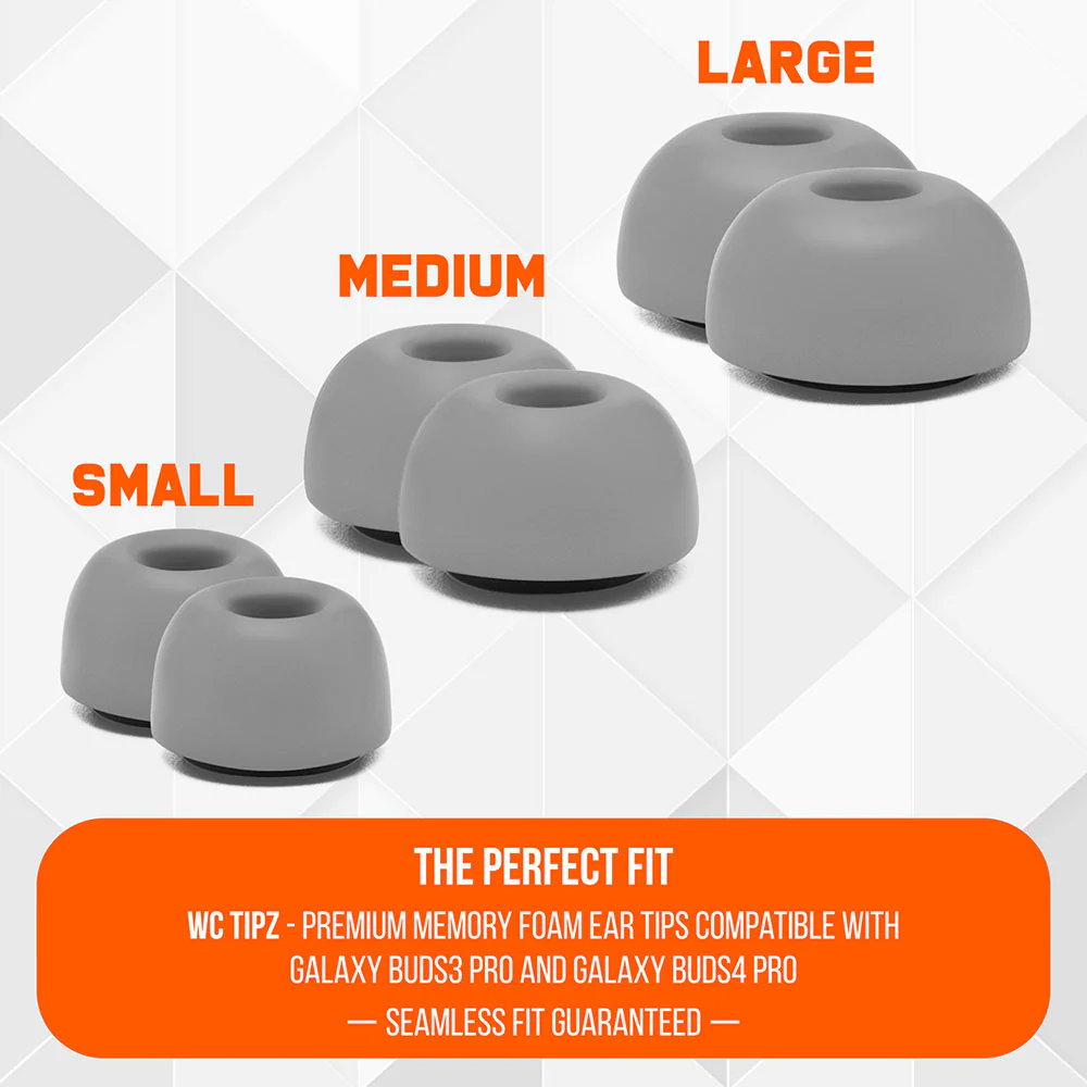 Galaxy Buds 3 Pro Memory Foam Ear Tips - WC TipZ Galaxy - Image 10