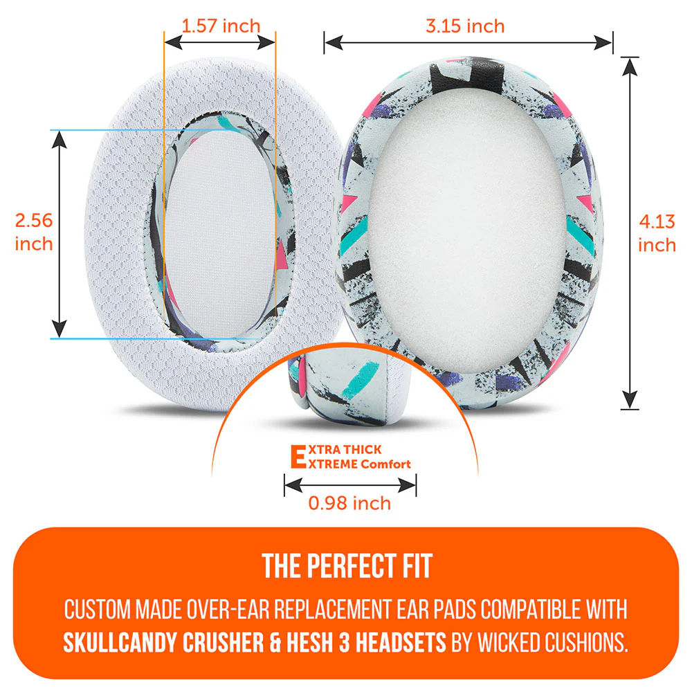 Skullcandy Hesh 3, Evo, and Crusher Replacement Earpads - WC FreeZe Crusher - Image 39