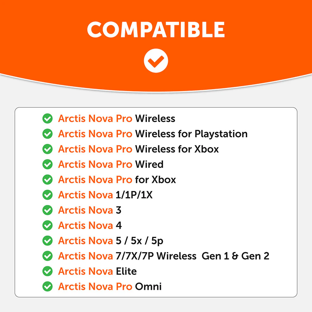 WC Silicone HeadbandZ for Arctis Nova Headsets - Image 162